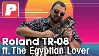 Roland TR-08 Drum Machine demo ft. The Egyptian Lover (King of the TR-808)