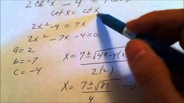 Topic 6  #21  Solving Trig Equations with Fractions