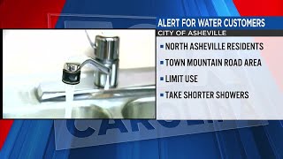 Asheville residents asked to limit water use