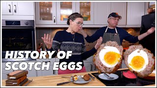 History Of Scotch Eggs  Original 1805 Recipe  Old Cookbook Show