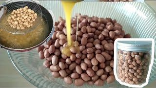 Cara menggoreng kacang kupas yang baik dan benar