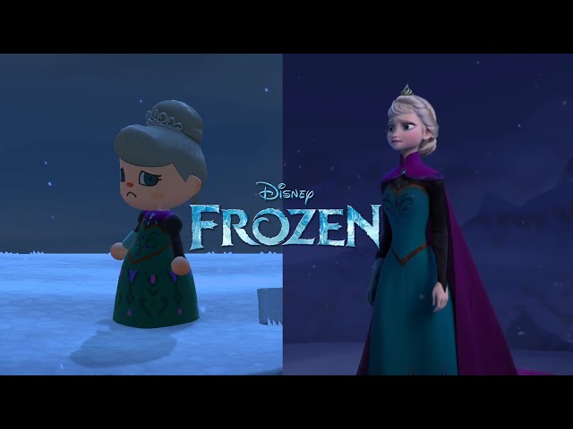 Frozen - Let it go made with Animal Crossing class=