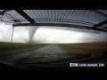 Tornado chase dashcam timelapse - Dodge City, Kansas - May 24, 2016