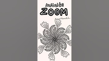 Infinite Zoom Art Mandala #procreate #infiniteart #mandala #zoomart