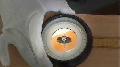 DEFLECTION MAGNETOMETER