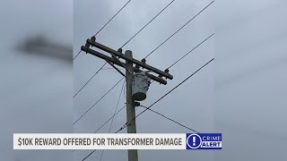 Electric Cooperative says someone has been shooting transformers in mid-Michigan