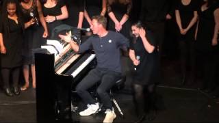 "A Sky Full Of Stars" (Live) - Chris Martin - Oakland, Fox Theater - April 30, 2016 chords