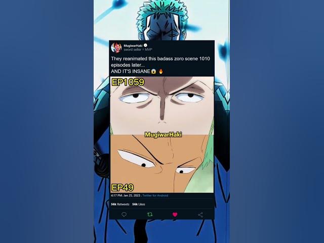 Zoro is built different when it comes to swords 🥶 #onepiece #manga #anime #reaction #zoro #katana