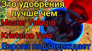 Это удобрения лучше чем МАСТЕР ВАЛАГРО и КРИСТАЛОН ЯРА📌 ЕВРОПА ОДОБРЯЕТ📌 ОТ РЕЗУЛЬТАТА БУДЕТЕ В ШОКЕ