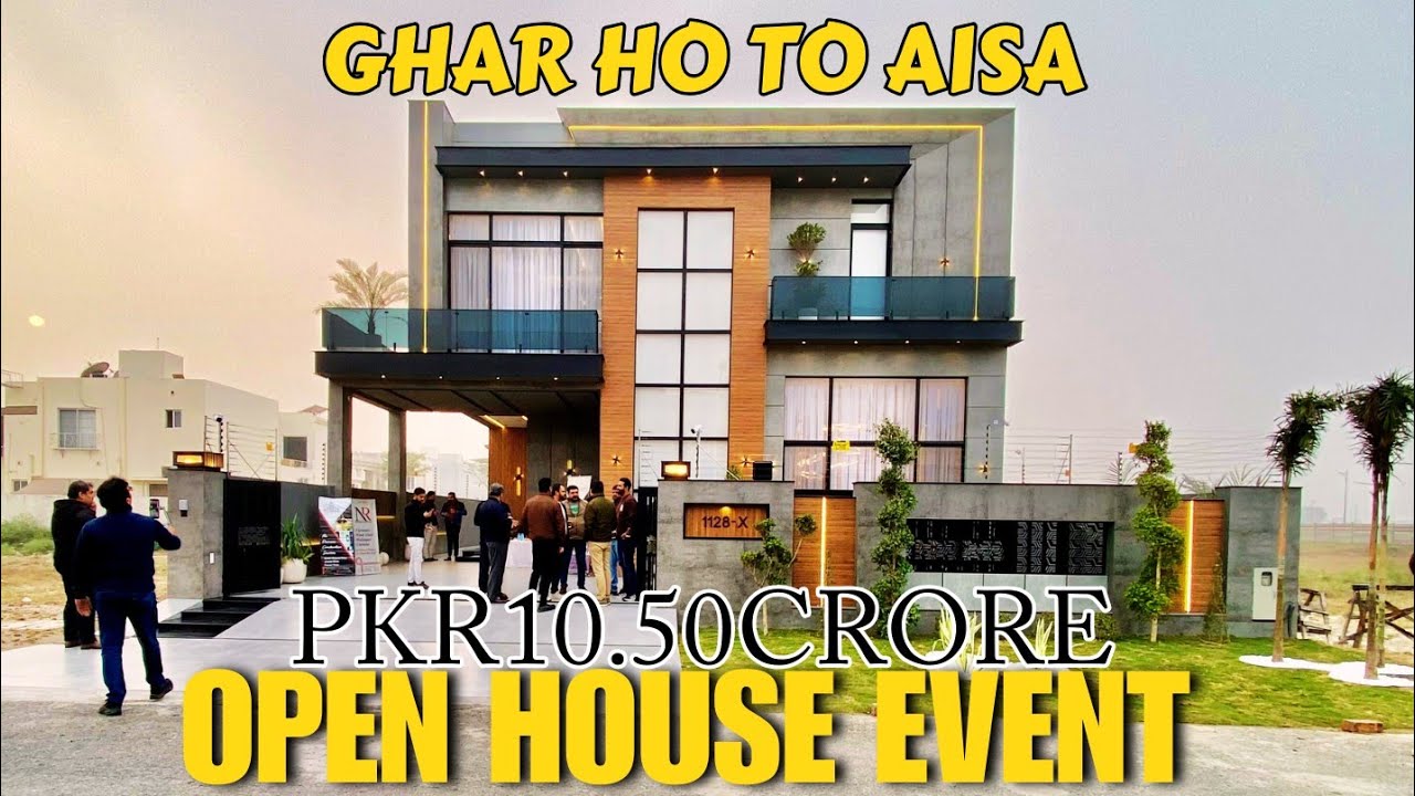 Ultra Luxury 1 Kanal Modern House for Sale | DHA Phase 7 Sector X | Open House | 10.50 Crore