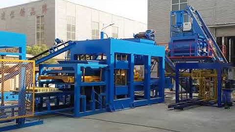 QT8-15 BLOCK MACHINE TEST VIDEO