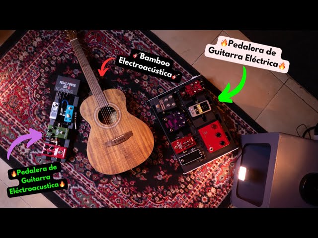 FUNCIONAN PEDALES DE GUITARRA ELÉCTRICA EN UNA GUITARRA ELECTROACÚSTICA? 