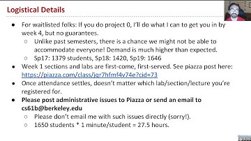 [Intro Video 2] Course Logistics (Verbose Version)