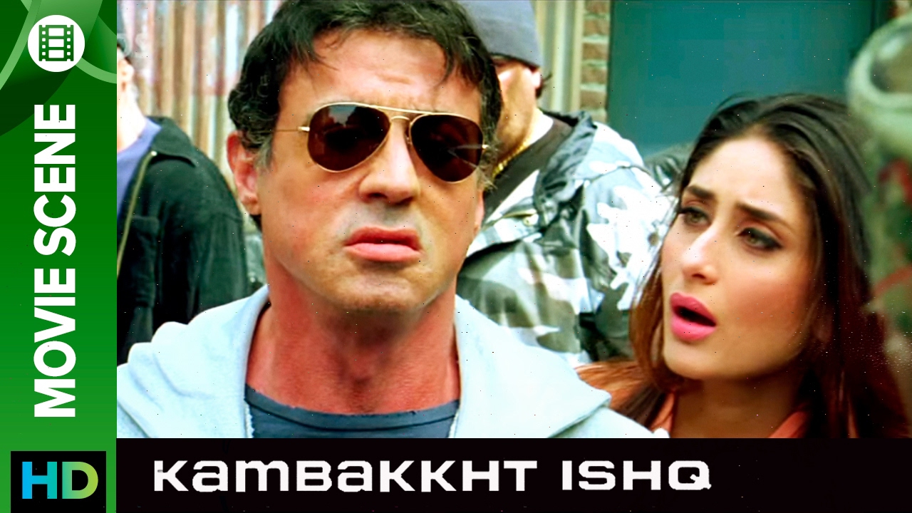 Download Sylvester Stallone saves the day | Kambakkht Ishq | Movie Scene