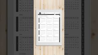 How to Create Supernote Planner Templates with Hyperlinks [part 4]