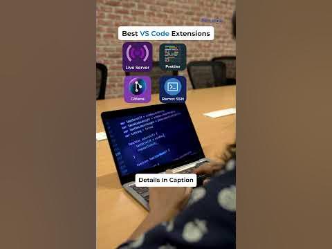 Best VS Code Extensions ….. #extentions #vscode #developer #software # ... image.