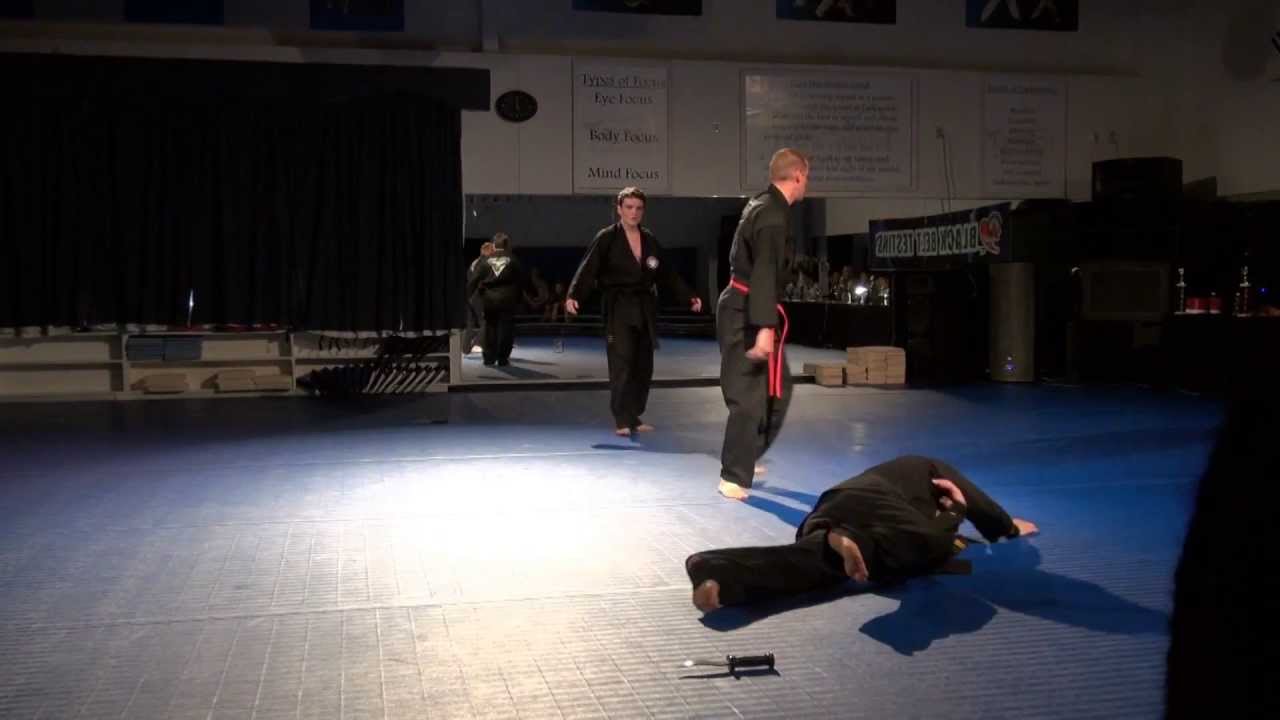 Flying Tiger Hapkido Black Belt Testing 5/19/2013 -- Part 3 of 5 HO-SHIN-SOOL (self-defense)