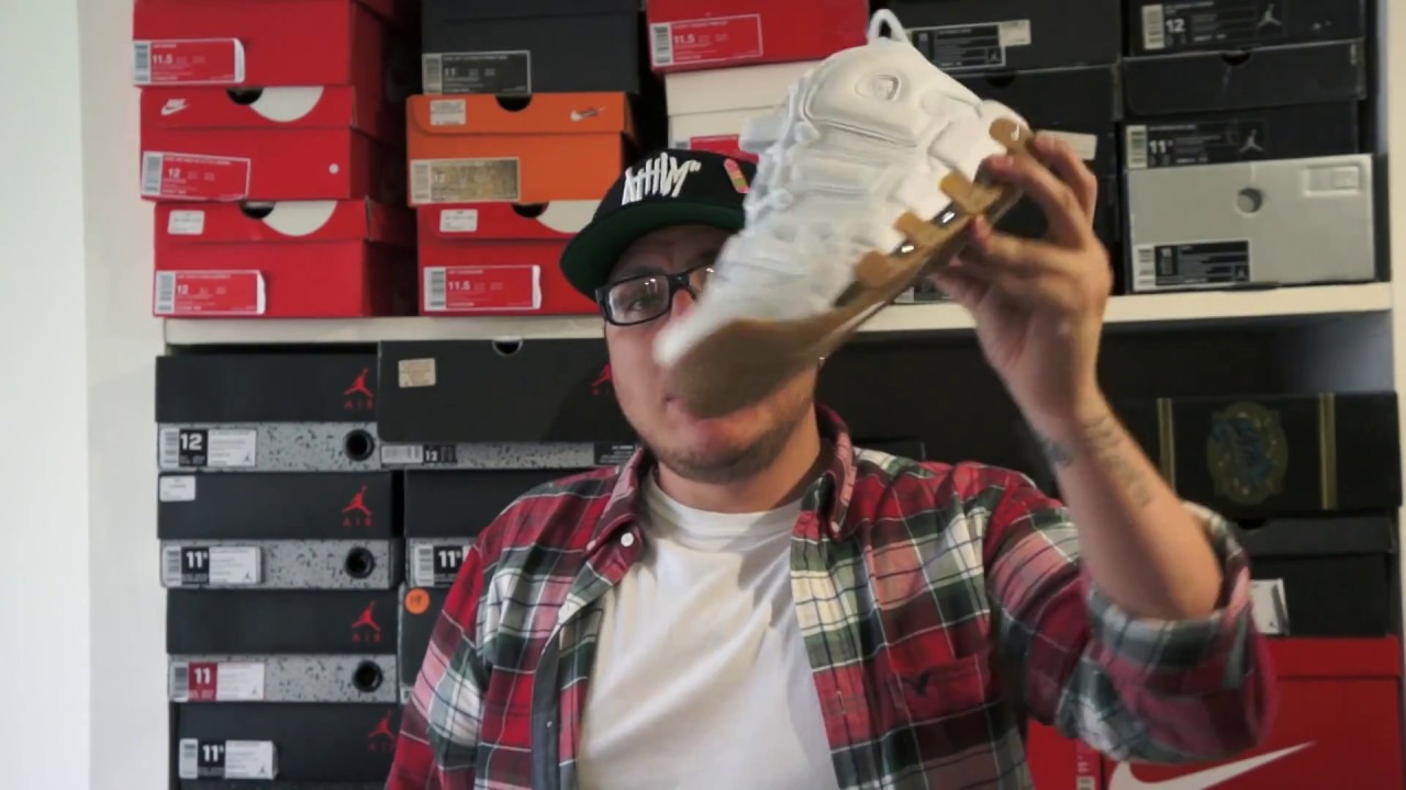 Nike Air More Uptempo | #RESEÑA + EN PIES - YouTube