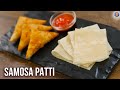 How To Make Samosa Patti | Homemade Samosa Roll Sheet | Samosa Folding | Onion Samosa Recipe | Varun