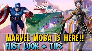 NEW 5v5 MOBA MARVEL SUPER WAR: First Look + Tips! screenshot 5