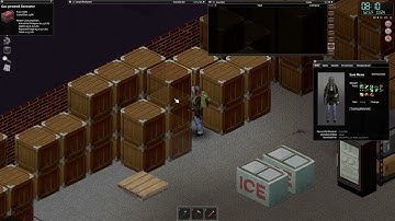 Apocalypse Day 116 - Made Salads & Cleared out the 2nd Warehouse of all the Barrels & Crates