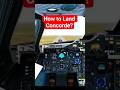 How to land #concorde #aviation #landing #microsoftflightsimulator #xplane12 #aviationlovers