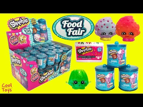 Shopkins Season 4 Food Fair Canisters Blind Bag Box Unboxing Season 1 , 2 , 3 by CoolToys
