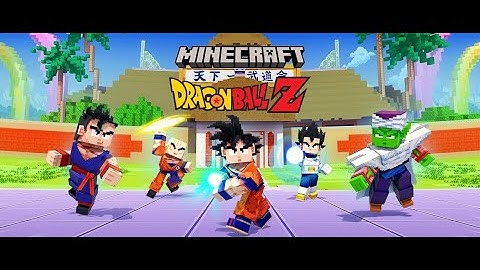 Trying the NEW MINECRAFT x DBZ DLC with MY GIRLFRIEND!!!