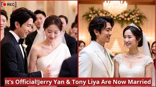 BREAKING: Jerry Yan & Tong Liya Are Officially MARRIED!Fans in Total Shock