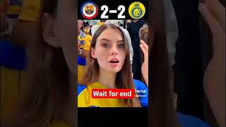 🔥 Cristiano Ronaldo vs FC Barcelona 😱 Epic Al Nassr FC Comeback 1-2 ⚽🔥l#shorts
