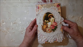 Vintage Junk Journal:  "Tessa's Tea with Roses"