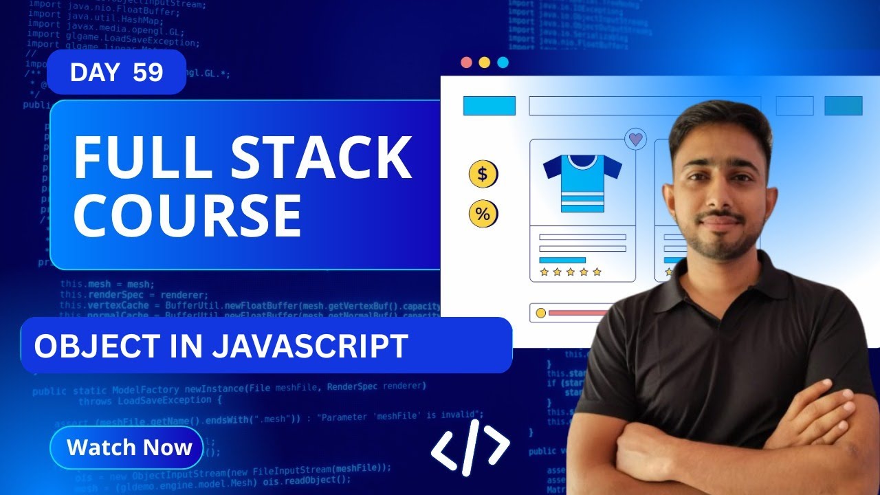 Day 59 Object in Javascript | Full Stack Journey 2025 - YouTube