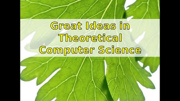Great Ideas in Theoretical Computer Science: Intro (Spring 2016) (audio broken; see description)