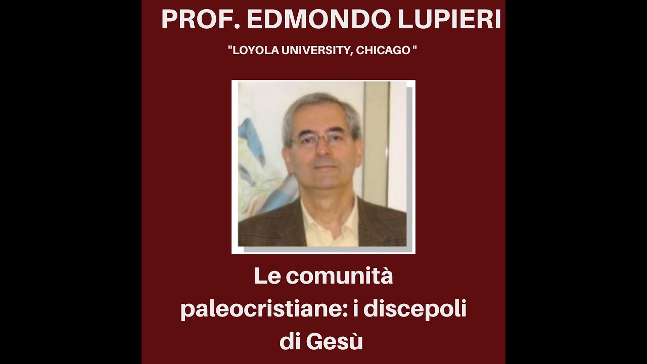 Le comunità protocristiane, i discepoli di Gesù