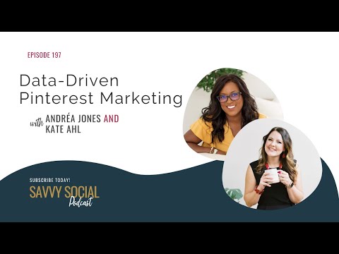 Data-Driven Pinterest Marketing with Kate Ahl - OnlineDrea