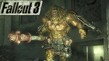 Fallout 3: Super Mutant Behemoth Boss Fight (Capitol Building)