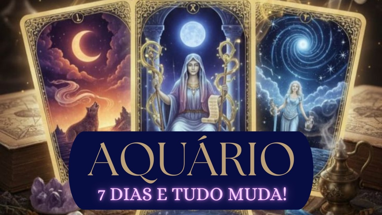 AQUÁRIO♒✨ Se prepara, Aquário… isso vai acontecer ainda esta semana.