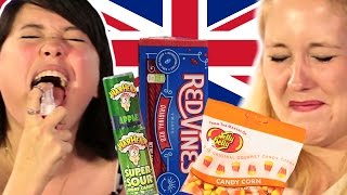 British People Try American Candy