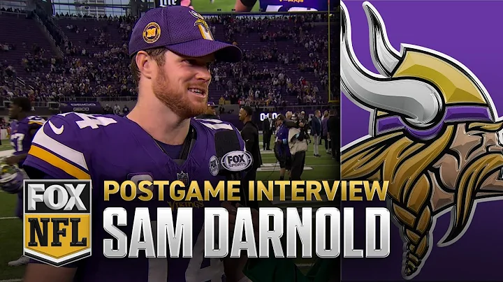 Sam Darnold and Jordan Addison on Vikings' win over Falcons in Week 14 | NFL on FOX