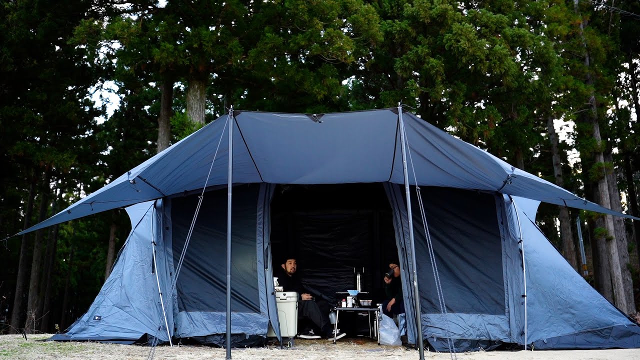 【新幕テント】ウィングフォートで呑み明かす酒好き親父の最高キャンプ/TOKYO CRAFT/２ルームテント