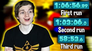 I Got a Crazy New PB on My First Day Back After 5 Years of not Speedrunning SM64