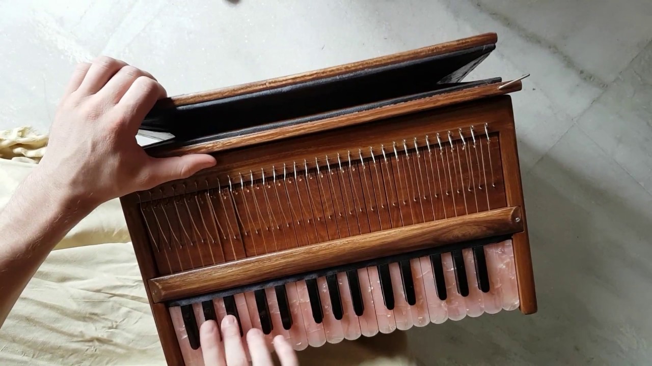 Harmonium 2 lines Germany reeds YouTube