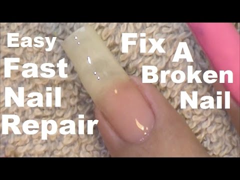 never thought I'd be using toilet paper to repair my broken nails but ... |  TikTok