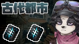 【Minecraft】最終チャレンジ鍛治型求めて古代都市へ！！【冬沢北斗/One Lyric】#Minecraft #マイクラ