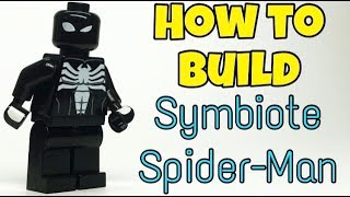 lego spider man symbiote suit
