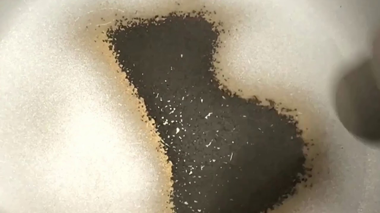 Чистка нагара на чаше мультиварки дробеструем - YouTube