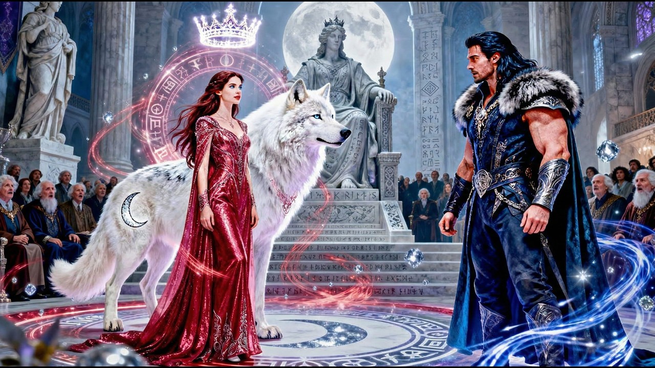Die Luna ließ sie sich wandeln, um die Wahrheit zu zeigen — ein königlicher Wolf erschien
