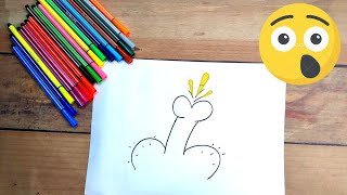 Amazing Dirty Drawing The Dirty Mind Test Funny Drawing