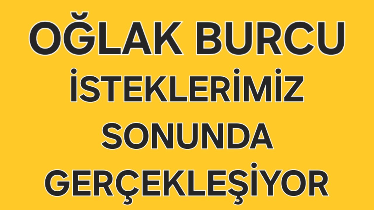 9 - 15 ŞUBAT HAF. 2026 OĞLAK BURCU TAROT FALI #AŞK #İŞ #PARA İSTEKLERİMİZ SONUNDA GERÇEKLEŞİYOR
