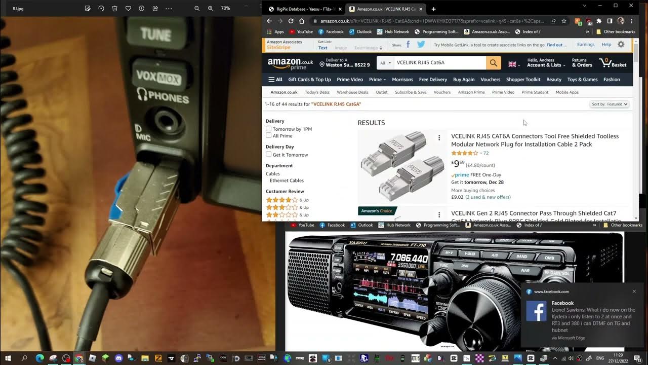 YAESU FTDX10 & YAESU FT710 MIC ADAPTER for older Mics ?? YouTube